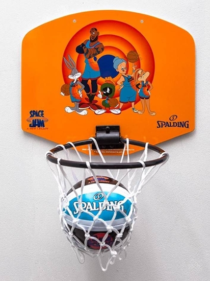 Picture of Spalding Tablica do koszykówki Mini Space Jam Tune Squad pomaraczowa 79006Z (T3209)
