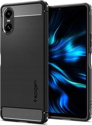 Attēls no Spigen  Rugged Armor, matte black - etui do Sony Xperia 10 VI