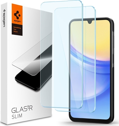Изображение Spigen Glass tR Slim 2 Pack - Samsung Galaxy A25 5G/Galaxy A15/Galaxy A15 5G