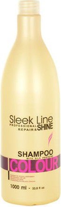 Picture of Stapiz Sleek Line Colour Shampoo Szampon z jedwabiem do wosów farbowanych 1000ml