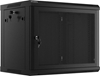 Изображение Lanberg 19" 9U 600X450 RACK EINBAUSCHRANK SCHWARZ PERFORIER