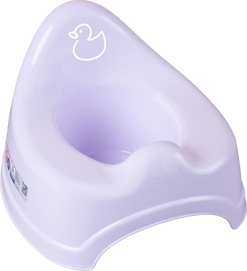 Picture of Tega Baby Nocnik z pozytywk Kaczka jasno fioletowy
