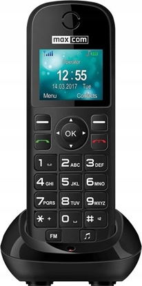Изображение Telefon stacjonarny Maxcom MM 35D SE Czarny