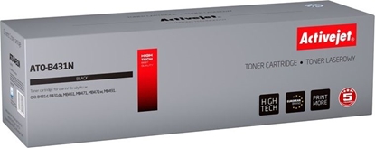 Picture of Toner Activejet Toner ATO-B431N (zamiennik OKI 44574902; Supreme; 10000 stron; czarny)