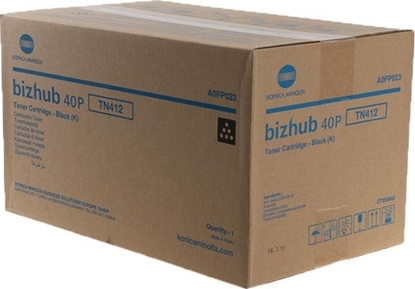 Изображение Toner Konica Minolta TN-412 Black Orygina  (A0FP023)