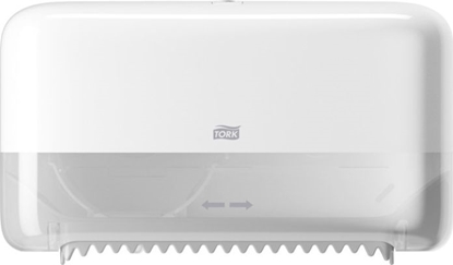 Picture of Tork Tork Dozownik do papieru toaletowego bez gilzy, T7 Biay