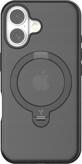 Изображение Torras Case Torras Ostand Spin dla iPhone 16 Plus (Czarne)