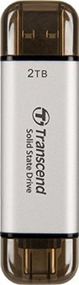 Picture of External SSD|TRANSCEND|ESD310|2TB|USB-C|USB|3D NAND|Write speed 950 MBytes/sec|Read speed 1050 MBytes/sec|TS2TESD310S