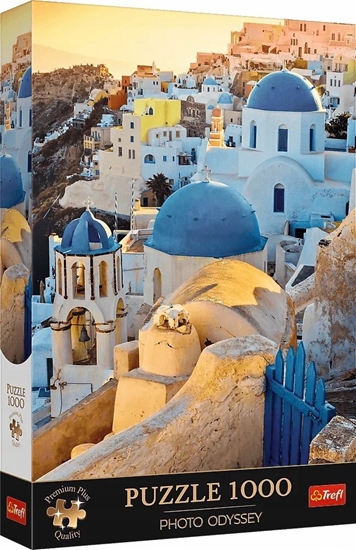Picture of Trefl Puzzle 1000 elementów Premium Plus Miasteczko Oia Santorini