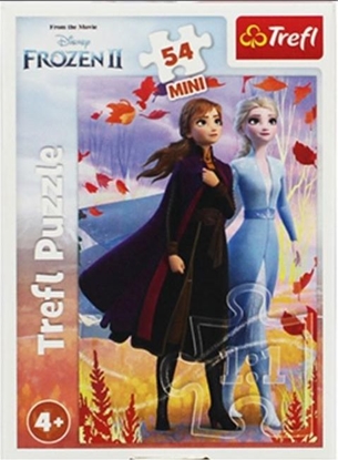 Изображение Trefl Puzzle 54 mini W wiecie Anny i Elsy 2