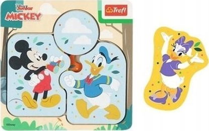Изображение Trefl Puzzle drewniane Mickey Mouse & Friends 6el TREFL
