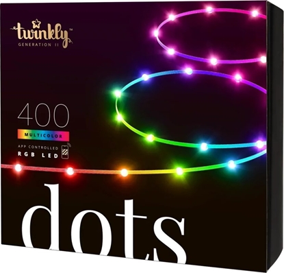 Picture of Twinkly Twinkly Dots 400 LED RGB transparent wire