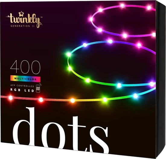 Picture of Twinkly Twinkly Dots 400 LED RGB transparent wire