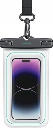Picture of Usams Etui wodoodporne USAMS US-YD013 do 6.7" IP68 biay/white