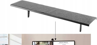 Attēls no VivoLink Top Shelf for Displays