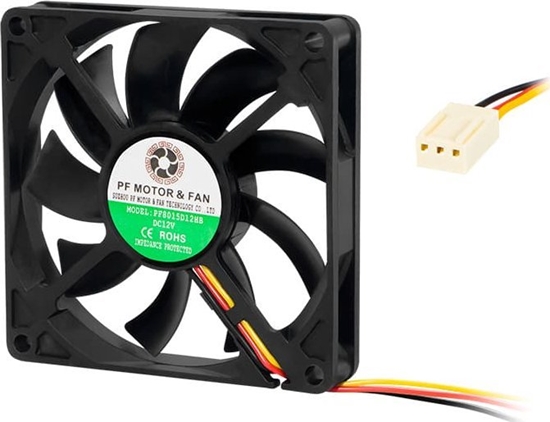 Picture of Wentylator Blow 80x15mm 12V kulkowy