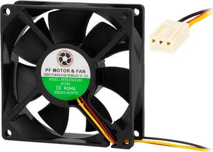 Attēls no Wentylator Blow 80x25mm 24V lizgowy