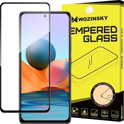 Изображение Wozinsky Wozinsky super wytrzymae szko hartowane Full Glue na cay ekran z ramk Case Friendly Xiaomi Redmi Note 10 Pro czarny