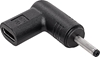 Picture of Zasilacz do laptopa Akyga Przejciówka do laptopa Akyga AK-ND-C06 USB-C / 3.0 x 1.0 mm