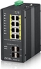Picture of Zyxel RGS200-12P Managed L2 Gigabit Ethernet (10/100/1000) Power over Ethernet (PoE) Black