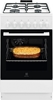 Picture of Electrolux gāzes plīts ar elektrisko cepeškrāsni, 50cm, balta