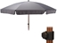 Изображение Ambiance Parasol ogrodowy regulowany Szary 200 cm