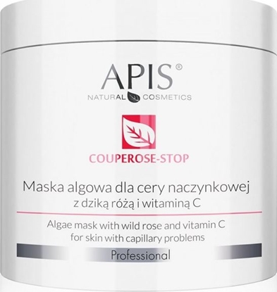 Picture of Apis APIS Couperose-Stop Algae Mask maska algowa dla cery naczynkowej z dzik ró i witamin C 200g