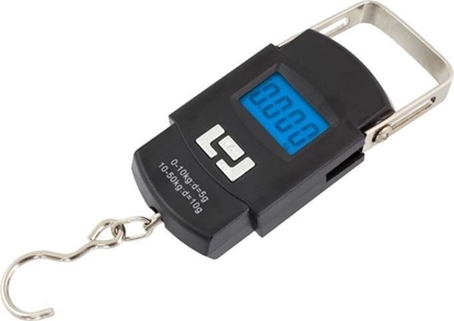 Изображение Apte Elektroniczna waga bagaowa hakowa czarna