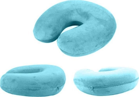 Picture of Aptel PODRÓNA PODUSZKA Samochodowa Typ Rogal niebieska AG353F