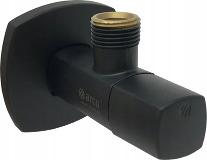Attēls no Arco Zawór ktowy Lipstick A80, czarny mat, 1/2GZ x 1/2GZ [42]