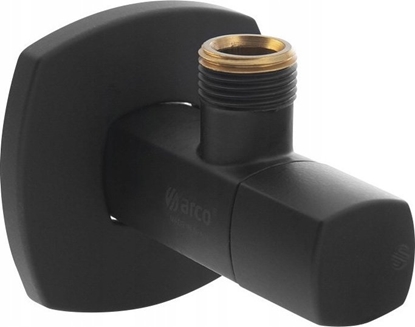 Attēls no Arco Zawór ktowy Lipstick A80, czarny mat, 1/2GZ x 3/8GZ [42]