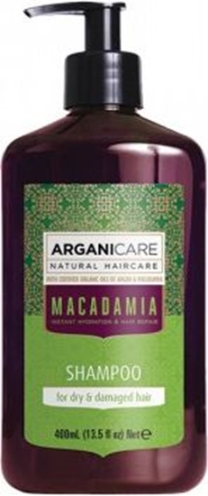 Изображение Arganicare Arganicare Macadamia Szampon do suchych i zniszczonych wosów 400 ml