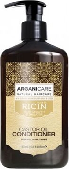 Picture of Arganicare Castor Oil Odywka stymulujca porost wosów 400 ml