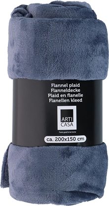 Attēls no Articasa Arti Casa - Koc flanelowy 200x150cm (niebieski)