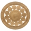 Picture of Atmosphera Round Jute Rug Lace 120 cm