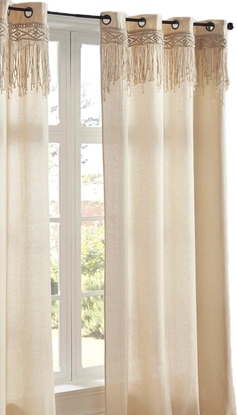 Изображение Atmosphera Zasona na kókach z makram 140x260 cm