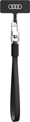 Изображение Audi Audi uniwersalna smycz do telefonu 28cm 10mm Leather czarny/black AU-HSLSL-GT/D1-BK