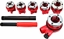 Attēls no AWTools AWTOOLS GWINTOWNICA DO RUR 6szt. 1/4", 3/8",1/2", 3/4", 1", 1-1/4"  ZESTAW WALIZKA