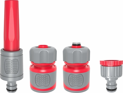 Изображение AWTools AWTOOLS ZESTAW ZRASZAJCY 4 CZCIOWY 1/2" GUMOWY UCHWYT