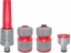 Picture of AWTools AWTOOLS ZESTAW ZRASZAJCY 4 CZCIOWY 1/2" GUMOWY UCHWYT
