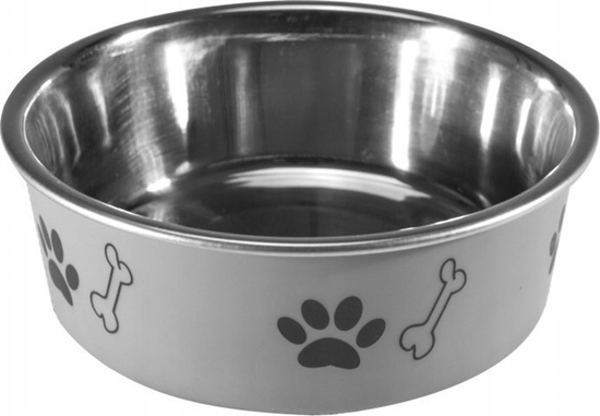 Изображение Barry King Miska antypolizgowa z nadrukiem, szara, M (0,45 l)