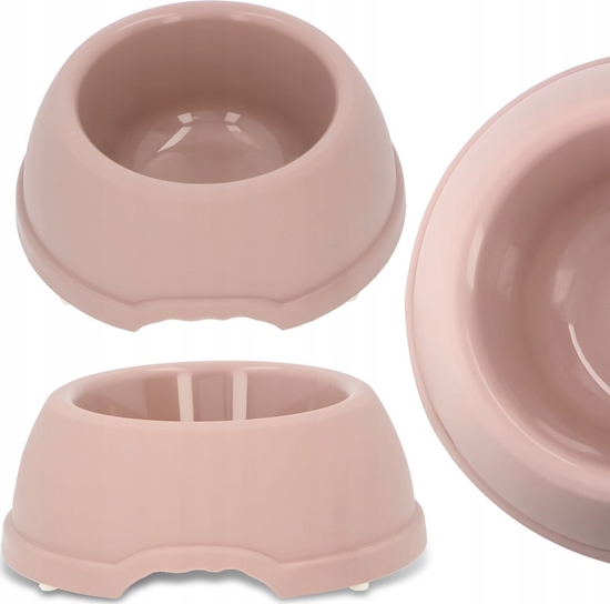 Изображение Barry King Miska plastikowa dla psów S, 0,38L, beowa, r. 17cm,