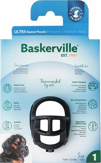 Picture of Baskerville Baskerville Kaganiec Ultra-1 czarny