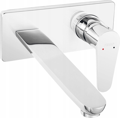 Изображение Bateria umywalkowa Ferro BAT. ALGEO UMYW. PODTYNK., WYL 22CM, CHROM // BF.BAG3PA22