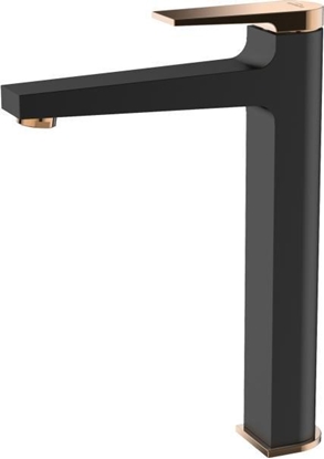 Picture of Bateria umywalkowa Invena MIDNIGHT BATERIA UMYWALKOWA WYSOKA BLACK/GOLD ROSE