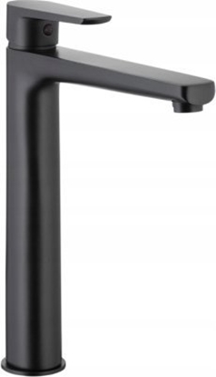 Изображение Bateria umywalkowa KFA 5222-612-81 NARVA BAT. UMYWALKA 1-OTW. NABLATOWA KOREK KLIK-KLAK CZARNA // B-79-00-3-024-C-NABL