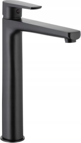 Изображение Bateria umywalkowa KFA 5222-612-81 NARVA BAT. UMYWALKA 1-OTW. NABLATOWA KOREK KLIK-KLAK CZARNA // B-79-00-3-024-C-NABL