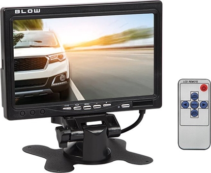 Picture of Blow MONITOR 7" do kamery cofania LCD TFT Blow z 2 wejciami AV