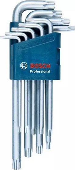 Изображение Bosch ZESTAW KLUCZY TORX 9 EL. (1 OP)