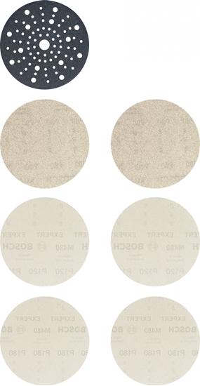 Picture of Bosch Zestaw startowy EXPERT M480 do szlifierek mimorodowych 150 mm, 7 szt.